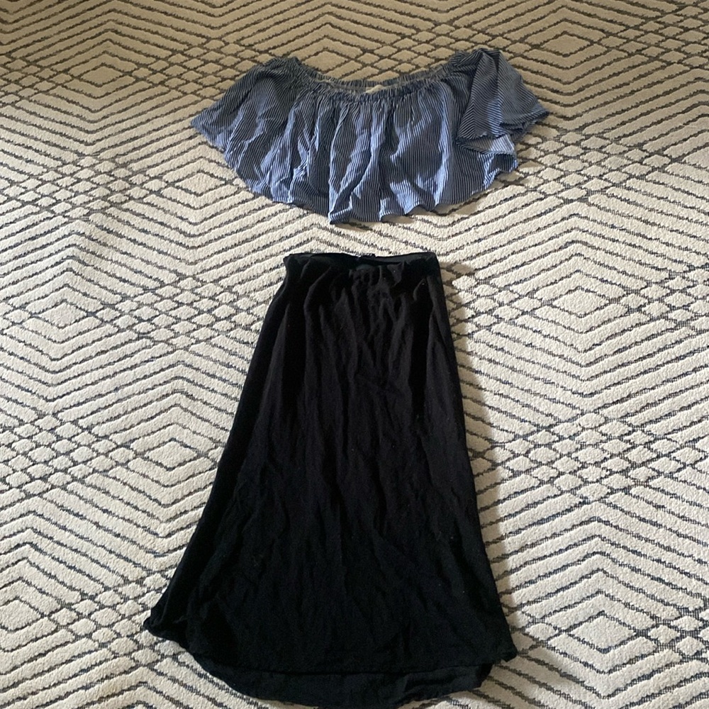 Audrey 3+1 Top and Skirt Set
